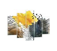 Impression sur Verre 150x100cm Tableaux Image Photo Abstraction Motifs Taches