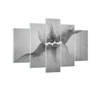 Impression sur Verre 150x100cm Tableaux Image Photo Baiser Amour Couple