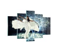 Impression sur Verre 150x100cm Tableaux Image Photo Balet acrobatie femme sport