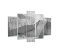 Impression sur Verre 150x100cm Tableaux Image Photo Béton Mur Gris Decoration