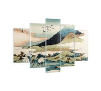 Impression sur Verre 150x100cm Tableaux Image Photo Japon Grues Image Decoration