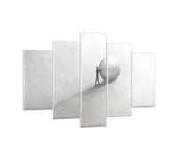 Impression sur Verre 150x100cm Tableaux Image Photo Sisyphe Travail Symbole