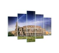 Impression sur Verre 150x100cm Tableaux Italie architecture colisée tourisme