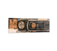 Impression sur Verre 160x50cm Tableaux Image Photo Couverture Ford Mustang