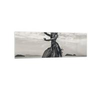 Impression sur Verre 160x50cm Tableaux Image Photo Danseur Folk Oriental