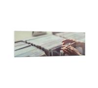 Impression sur Verre 160x50cm Tableaux Image Photo Plaques Vinyle Mains