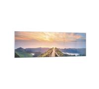 Impression sur Verre 160x50cm Tableaux Image Photo Sentier Montagne Açores