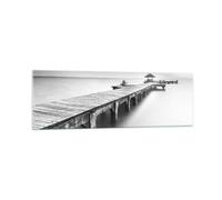 Impression sur Verre 160x50cm Tableaux Image Photo Thaïlande baie plage pont