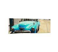 Impression sur Verre 160x50cm Tableaux Image Photo Voiture classique cuba havane