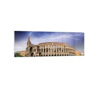 Impression sur Verre 160x50cm Tableaux Italie architecture colisée tourisme
