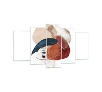 Impression sur Verre 160x85cm Tableaux Image Photo Abstraction Taches Moderne