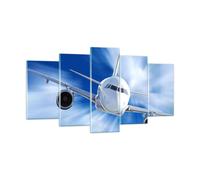 Impression sur Verre 160x85cm Tableaux Image Photo Aviation avion vol Decoration