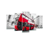 Impression sur Verre 160x85cm Tableaux Image Photo Bus Londres voyage tourisme