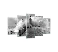 Impression sur Verre 160x85cm Tableaux Image Photo Lanterne Mer Portugal