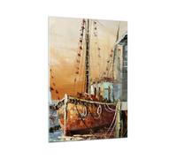 Impression sur Verre 50x70cm Tableaux Image Photo Cutter port huile Decoration