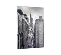 Impression sur Verre 70x100cm Tableaux Image Photo Varsovie Palais Culture