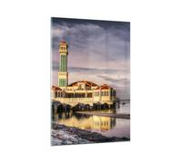 Impression sur Verre 80x120cm Tableaux Image Architecture asie bâtiment culture