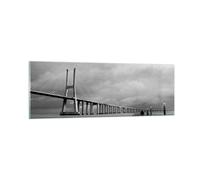 Impression sur Verre 90x30cm Tableaux Image Architecture vélo lisbonne tourisme
