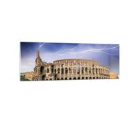 Impression sur Verre 90x30cm Tableaux Image Italie architecture colisée tourisme
