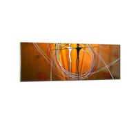 Impression sur Verre 90x30cm Tableaux Image Personnes danse lignes fond d'écran