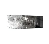 Impression sur Verre 90x30cm Tableaux Image Photo Africain Autochtone Visage