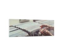 Impression sur Verre 90x30cm Tableaux Image Photo Plaques Vinyle Mains
