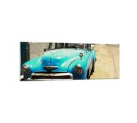Impression sur Verre 90x30cm Tableaux Image Photo Voiture classique cuba havane