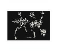 Impression Triad Jackson Pollock, affiche de peinture expressionniste abstraite, art emblématique pour les intérieurs modernes, décoration murale pour la maison, le bureau, A3 (impression uniquement