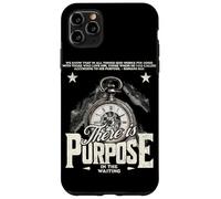 Impression Vintage « There is Purpose in The Waiting » Coque pour iPhone 11 Pro Max