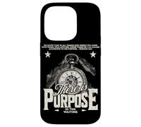 Impression Vintage « There is Purpose in The Waiting » Coque pour iPhone 14 Pro