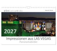 Impressionen aus LAS VEGAS (Wandkalender 2027 DIN A4 quer), CALVENDO Monatskalender: Das neonbunte Kasinoparadies in der Wüste von Nevada ist die Weltmetropole des Glückspiels