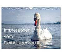 Impressionen vom Starnberger See II (Wandkalender 2026 DIN A4 quer), CALVENDO Monatskalender: Rund um den Starnberger See mit 12 beeindruckenden Bildern vom See zu allen Jahreszeiten.