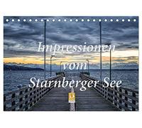 Impressionen vom Starnberger See (Tischkalender 2026 DIN A5 quer), CALVENDO Monatskalender: Genießen Sie 12 emotionale Bilder, die den Starnberger See ... Natur bezaubern und über das Jahr begleiten.