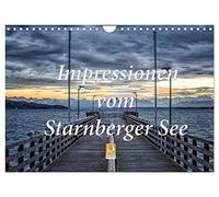 Impressionen vom Starnberger See (Wandkalender 2026 DIN A4 quer), CALVENDO Monatskalender: Genießen Sie 12 emotionale Bilder, die den Starnberger See ... Natur bezaubern und über das Jahr begleiten.