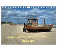 Impressionen von der Insel Usedom (Wandkalender 2026 DIN A4 quer), CALVENDO Monatskalender: Die Insel im Wandel der Jahreszeiten