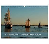 Impressionen von der Kieler Förde (Wandkalender 2026 DIN A3 quer), CALVENDO Monatskalender: Wasser, Wind und Segel