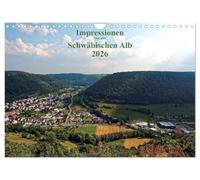 Impressionen von der Schwäbischen Alb (Wandkalender 2026 DIN A4 quer), CALVENDO Monatskalender: Bilder der Schwäbischen Alb aus der Sicht der Kamera, dem "dritten Auge" des Landschaftsfotografen.