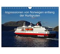 Impressionen von Norwegen entlang der Hurtigruten (Wandkalender 2026 DIN A4 quer), CALVENDO Monatskalender: Mit dem Postschiff auf der schönsten Seereise der Welt entlang der norwegischen Küste