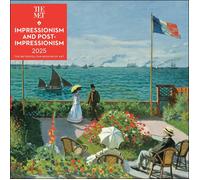 Impressionism And Post-Impressionism 2025 Wall Calendar