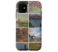Impressionist Art Collage Pattern for Museum and Art Lovers Coque pour iPhone 11
