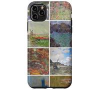 Impressionist Art Collage Pattern for Museum and Art Lovers Coque pour iPhone 11 Pro Max