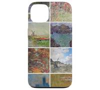 Impressionist Art Collage Pattern for Museum and Art Lovers Coque pour iPhone 13