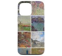 Impressionist Art Collage Pattern for Museum and Art Lovers Coque pour iPhone 13 Pro Max
