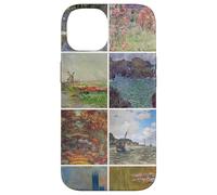 Impressionist Art Collage Pattern for Museum and Art Lovers Coque pour iPhone 14