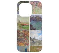 Impressionist Art Collage Pattern for Museum and Art Lovers Coque pour iPhone 15 Pro
