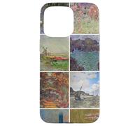 Impressionist Art Collage Pattern for Museum and Art Lovers Coque pour iPhone 15 Pro Max