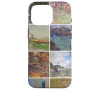 Impressionist Art Collage Pattern for Museum and Art Lovers Coque pour iPhone 16 Pro