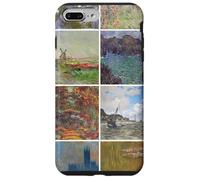 Impressionist Art Collage Pattern for Museum and Art Lovers Coque pour iPhone 7 Plus/8 Plus