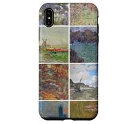 Impressionist Art Collage Pattern for Museum and Art Lovers Coque pour iPhone XS Max