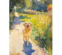 Impressionist Dogs: Labrador Retriever: A Fine Art Notebook for Everyday Inspiration